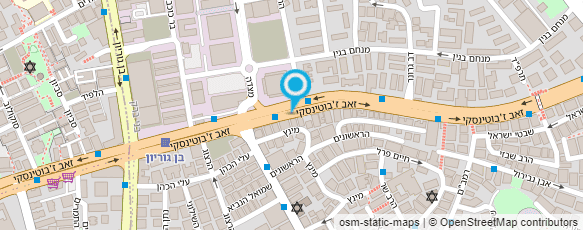 מפת הגעה אל מחסני בייבי יבואן