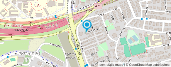 מפת הגעה אל טריג - חברה ליבוא ומסחר בע"מ