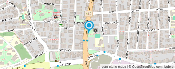 מפת הגעה אל מכבסת רוברט