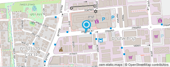 מפת הגעה אל אלפא רומיאו - אולם תצוגה