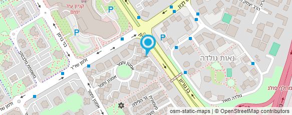 מפת הגעה אל אוכל של תקוה