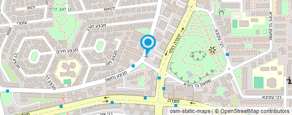 מפת הגעה אל מרכז אומגה