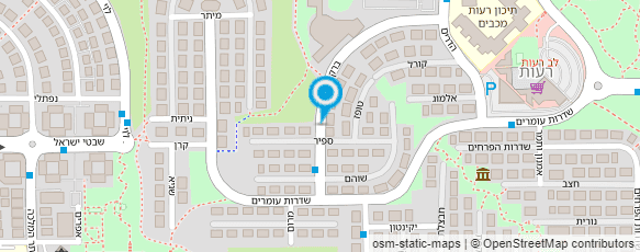 מפת הגעה אל פינוקיס pinookiss