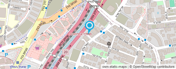 מפת הגעה אל הילרון סחר ושיווק בע"מ