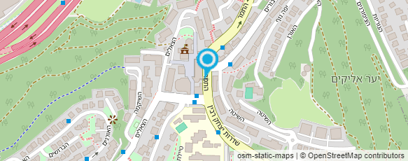 מפת הגעה אל גוונים - ציוד למספרות