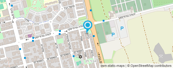 מפת הגעה אל גן ברקת