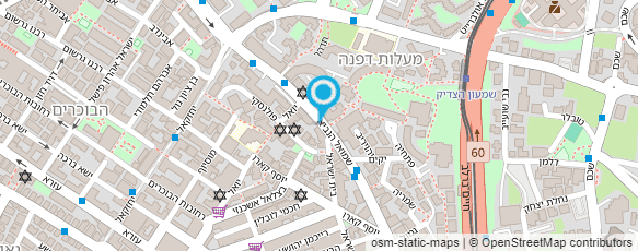 מפת הגעה אל המרכז לצילום "קליקליין"