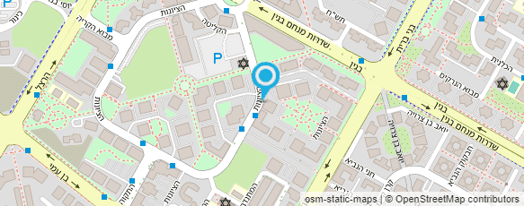 מפת הגעה אל פעוטון הבית של יעל