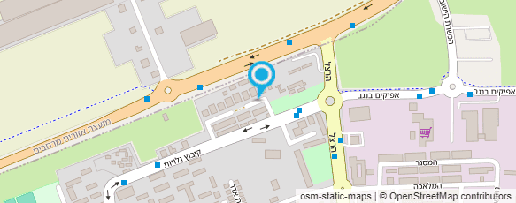 מפת הגעה אל אלוש שמעון מוניות