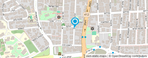 מפת הגעה אל א. ס. מיזוג וקירור