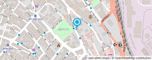 מפת הגעה אל אורה לישינסקי