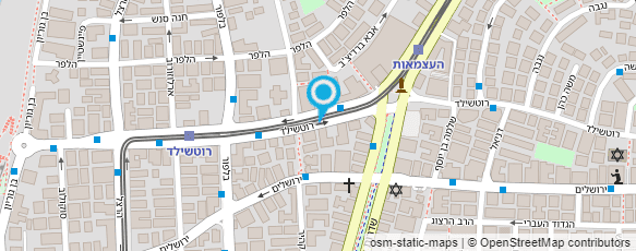 מפת הגעה אל עו"ד ונוטריון מירב אברמוב פונטש