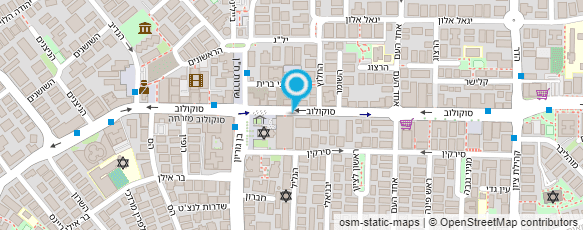 מפת הגעה אל ד"ר שרון מרכוס-גלר