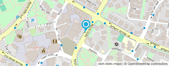 מפת הגעה אל פרופ' אטון אהוד