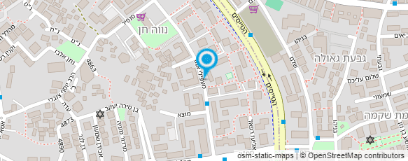 מפת הגעה אל זוהר עיצובים בגבס