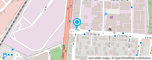 מפת הגעה אל מקום לחגוג אירגון כנסים