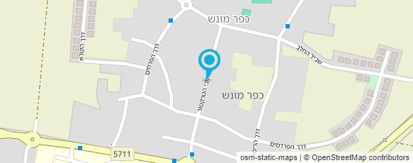 מפת הגעה אל רועי פיין-קרב מגן ישראלי