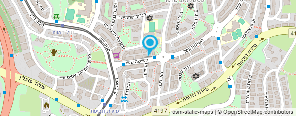 מפת הגעה אל לירון סיני קוסמטיקאית