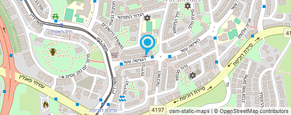 מפת הגעה אל מספרת צחי סיני