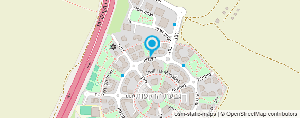 מפת הגעה אל נדב-קבירת כלבים וחיות מחמד
