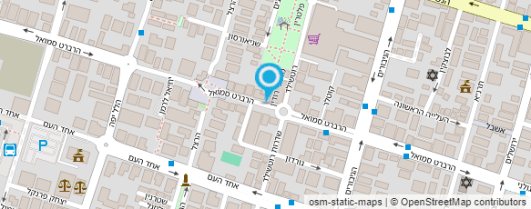 מפת הגעה אל חמישים מטר אופנה