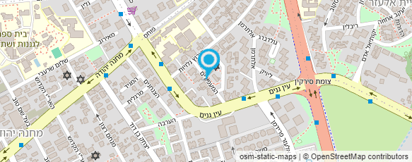 מפת הגעה אל נגריית נדיב