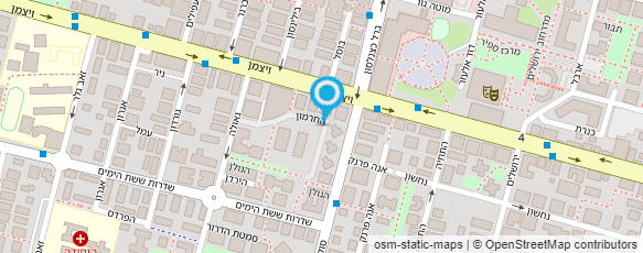 מפת הגעה אל מלי בצלאל - אומנות היופי