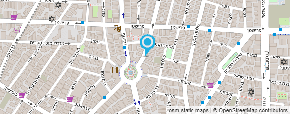 מפת הגעה אל ד"ר רועי ענבר