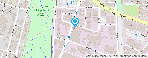 מפת הגעה אל חומוס בהדונס התע"ש כפר סבא