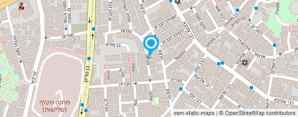 מפת הגעה אל אבי כהן-מרכז ההגברה