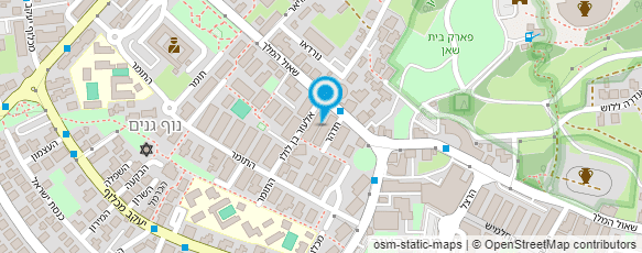 מפת הגעה אל הרון נתנאל N-H