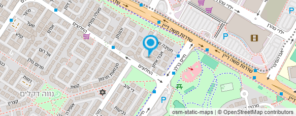 מפת הגעה אל מיכאלה עינוגי פירות ושוקולד