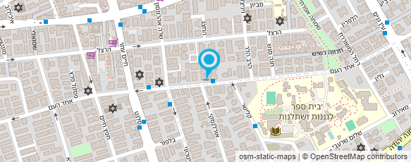 מפת הגעה אל בן גז-  טכנאי גז