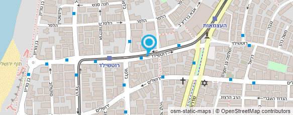 מפת הגעה אל "סודות כחולים"