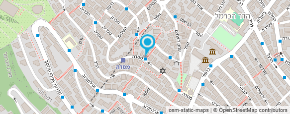 מפת הגעה אל קפה זום