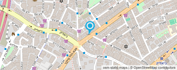 מפת הגעה אל הצבעוני והלבן מפת הגעה אל הצבעוני והלבן