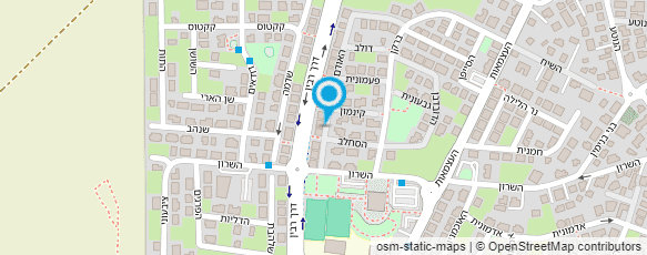 מפת הגעה אל אל סנס El-sense cosmetics