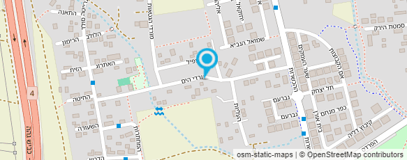 מפת הגעה אל גיזום צמרת