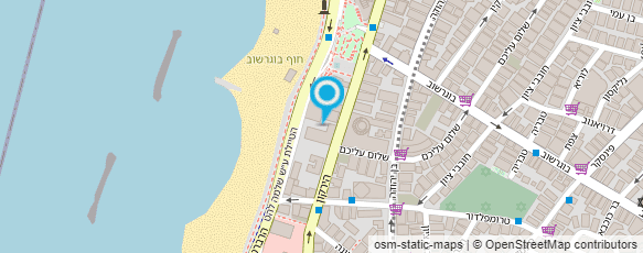 מפת הגעה אל קפה יו אס איי CAFE U.S.A