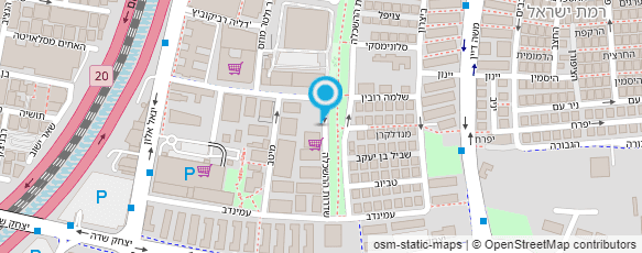 מפת הגעה אל החנות שלנו