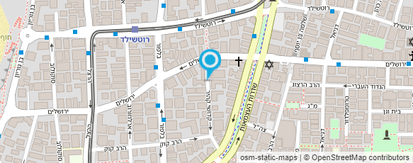 מפת הגעה אל קיוסק יוליה