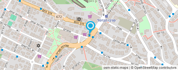 מפת הגעה אל מקום מעורב