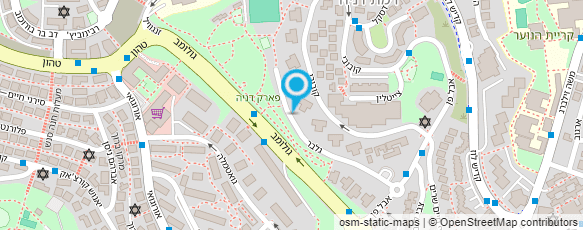 מפת הגעה אל דר' גולדשמידט ראובן