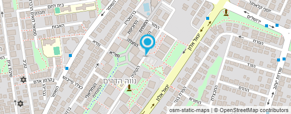 מפת הגעה אל יוניק - המרכז ללימוד מתמטיקה