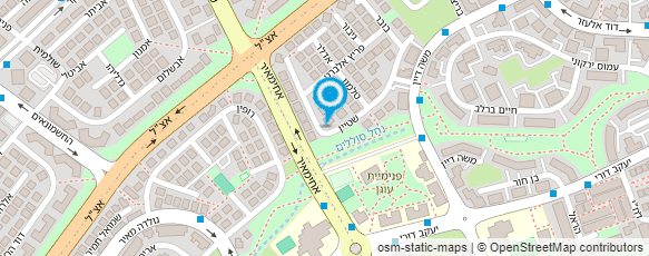 מפת הגעה אל ביטון אברהם פחחות וצבע