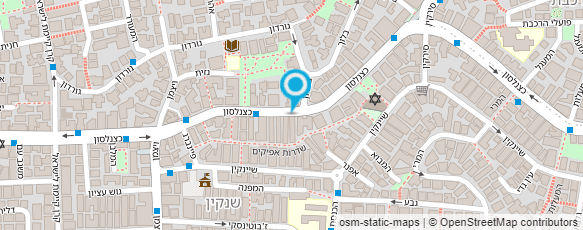 מפת הגעה אל ד"ר אמסלם ויויאן שול