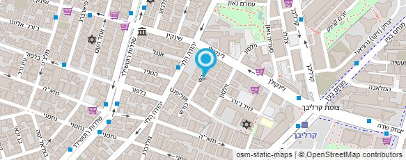 מפת הגעה אל טיולי בוטיק ISRAEL UNLIMITED