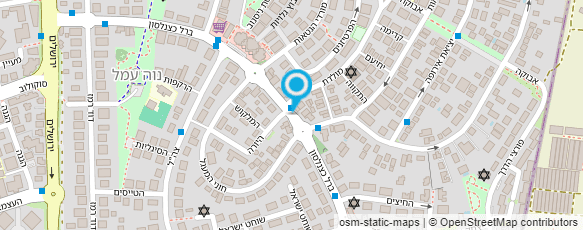 מפת הגעה אל עינבליס קייקס Inbali's cakes