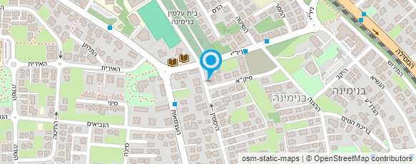 מפת הגעה אל מוסך עמית