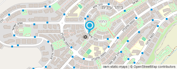 מפת הגעה אל דניאל שרצמן